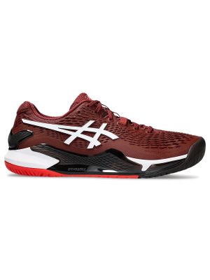 ASICS GEL-RESOLUTION 9 MEN SHOE - ANTIQUE RED/WHITE