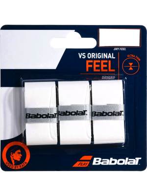 Babolat VS Grip Original Overgrip (3 pcs) - White