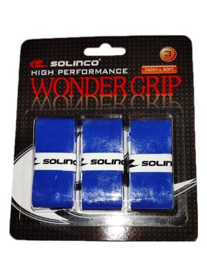 Solinco Wonder Overgrip Pack of 3 - Blue