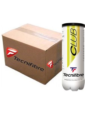 Tecnifibre Club Balls Carton (24 Cans)