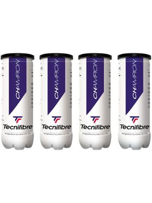 Tecnifibre Champion Balls Dozen (4 Cans)