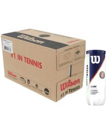 Wilson Roland Garros All Court Balls Carton (24 Cans)