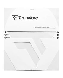 Tecnifibre Stencil Logo - White