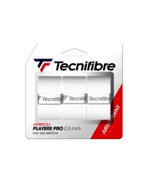 Tecnifibre ATP Pro Players Overgrip Pack of 3 - White