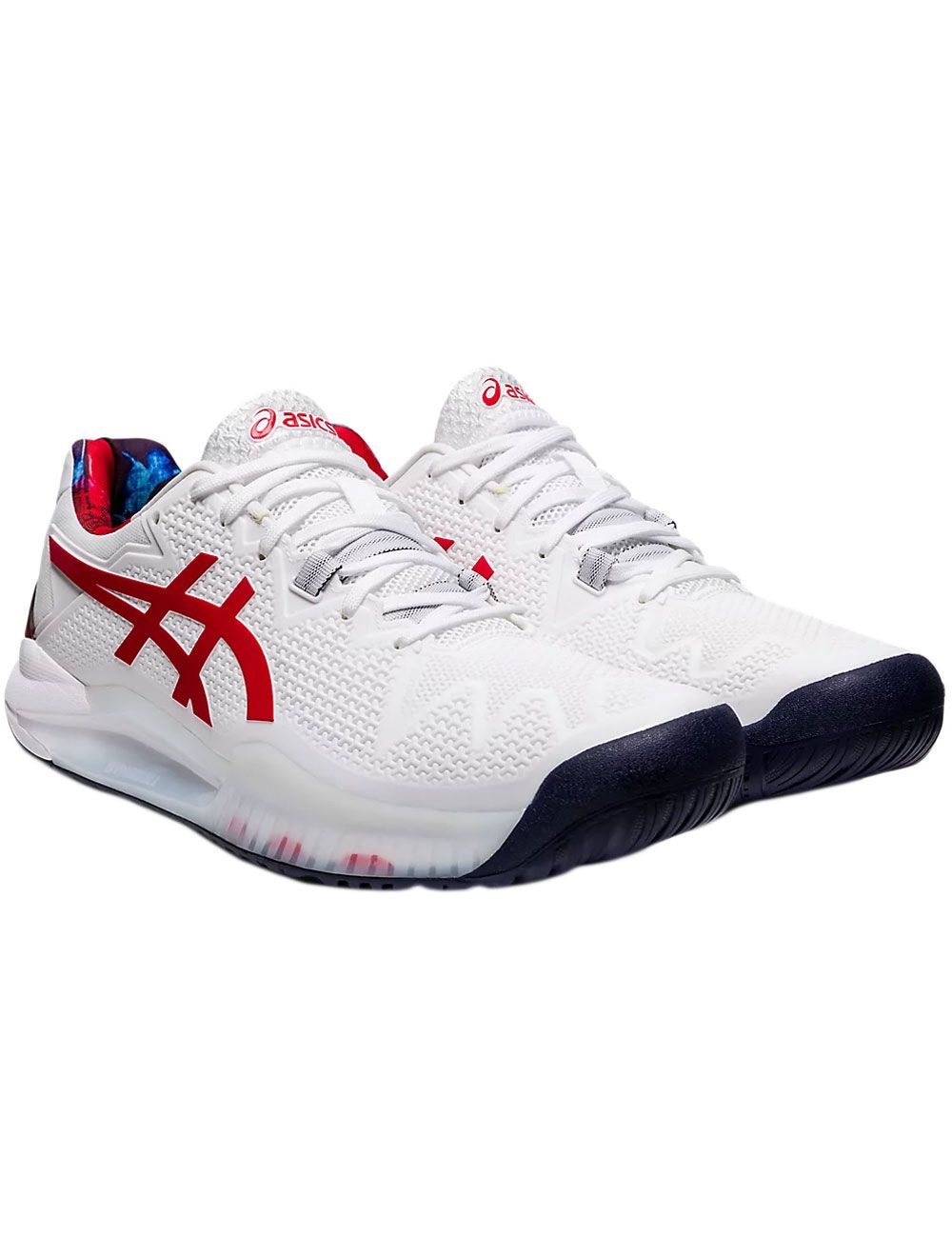 asics gel resolution 8 tokyo red